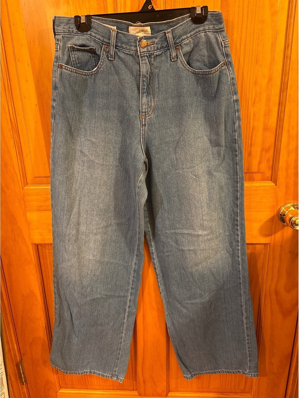 Relaxed Wide Leg Western Streetwear Jeans 8/29R